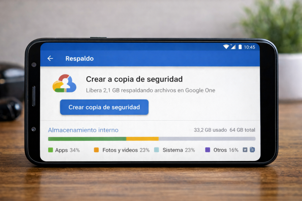almacenamiento en la nube para liberar espacio en Android