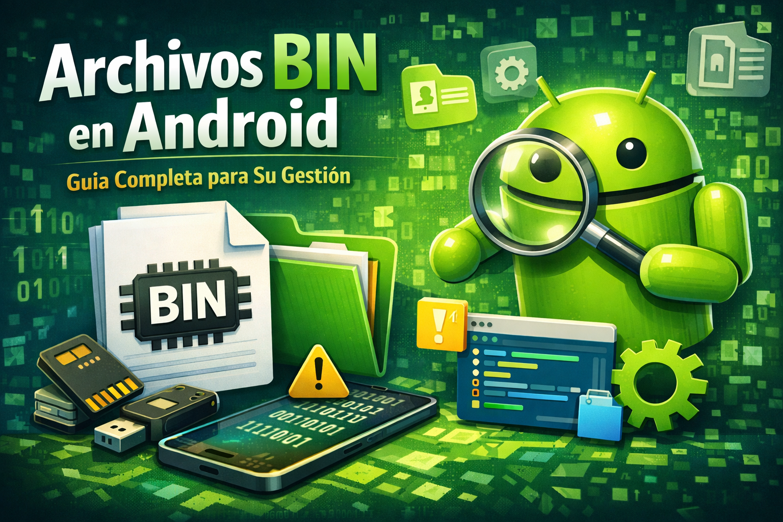archivos bin en android