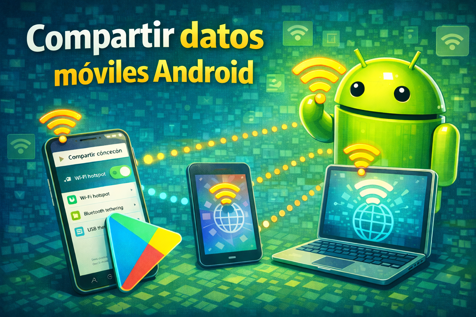 compartir datos móviles android